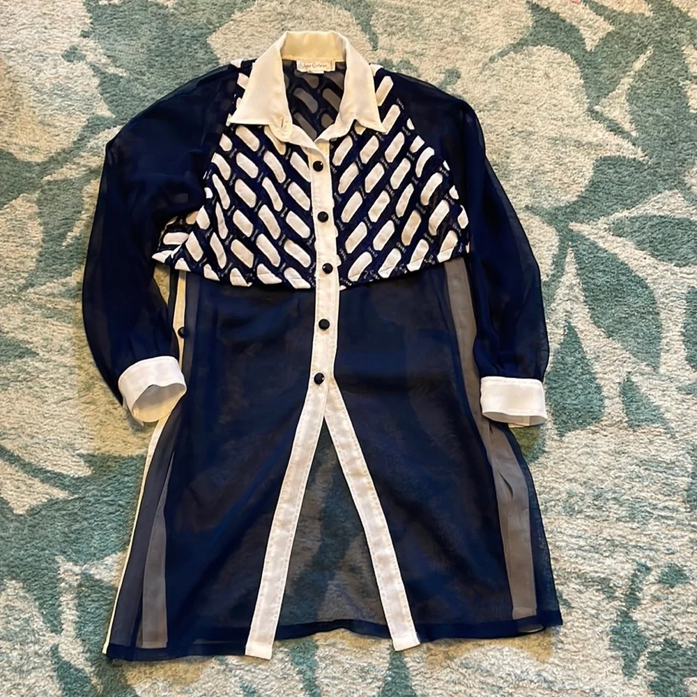 Vintage Vera Cristina Blouse - Picture 1 of 5
